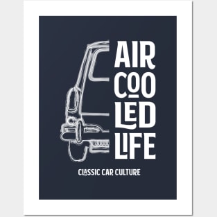 Aircooled Life Type 3 Square Back - Classic Car Culture Posters and Art